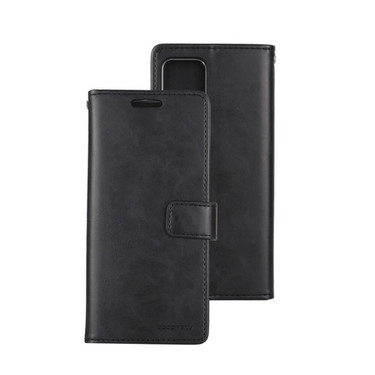 iPhone 14 Compatible Case Cover With Bluemoon Diary - Black